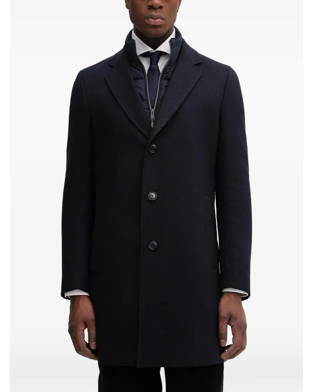 Boss Button BOSS Button-Up Jas in het Blauw voor heren | Lyst NL