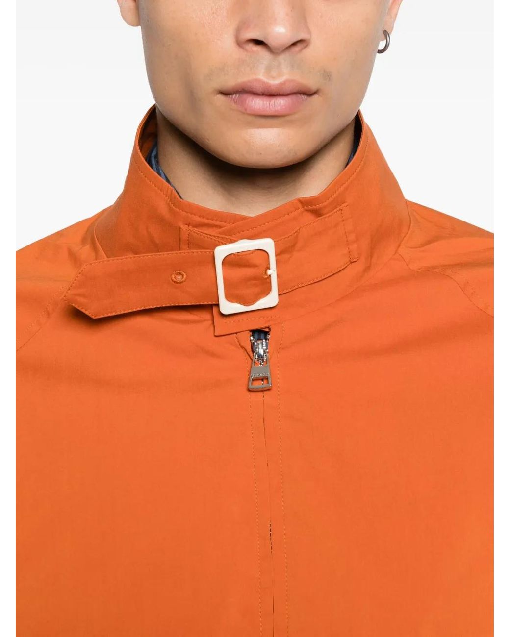 J.W. Anderson Orange Harrington Zip-Up Bomber Jacket for men