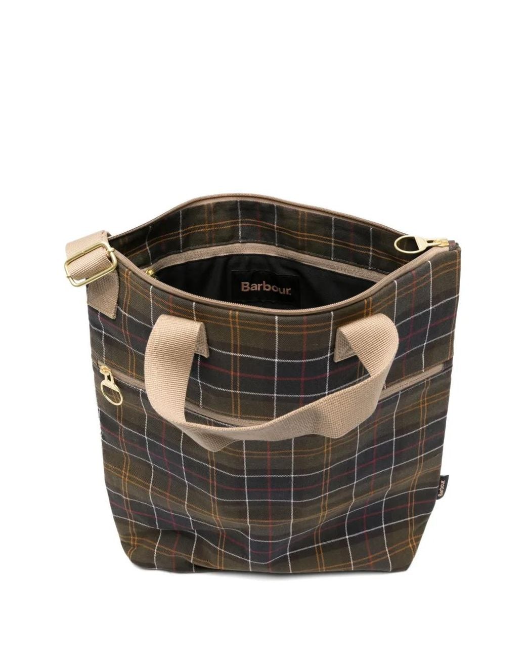 Barbour Black Transport Tote Bag for men