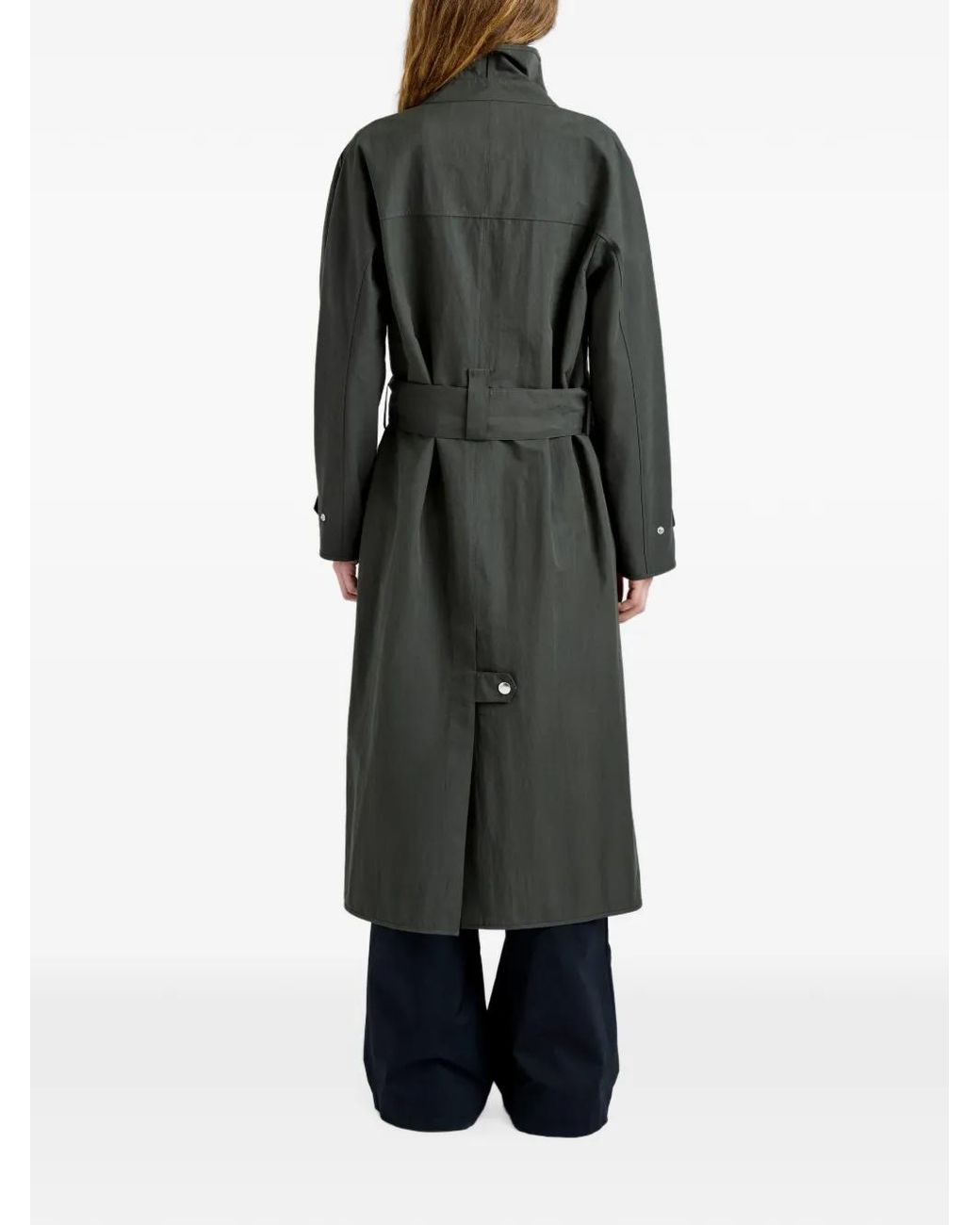 Proenza Schouler Gray Corey Trench Coat