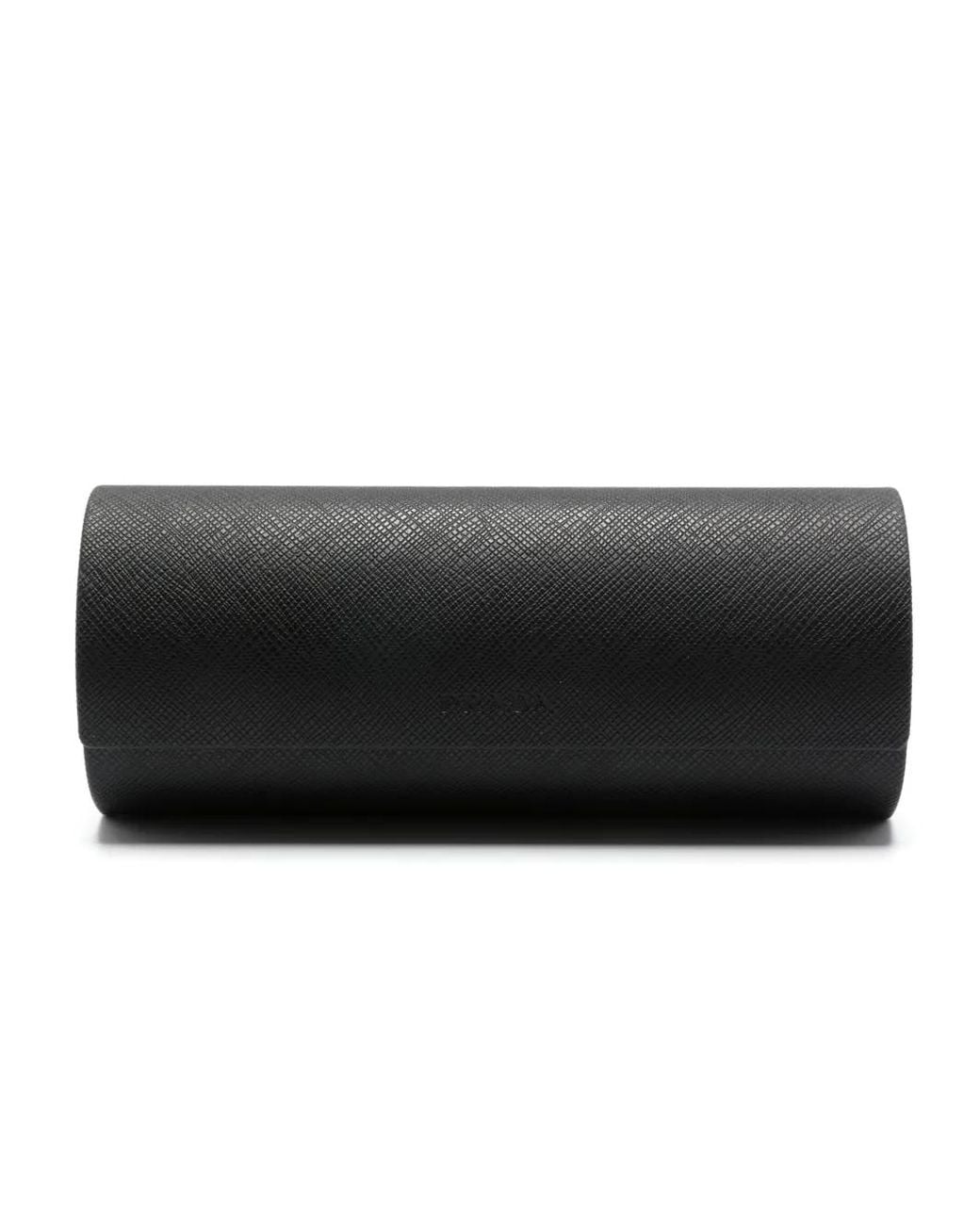 Prada Brown Square-Frame Tortoiseshell-Effect Glasses