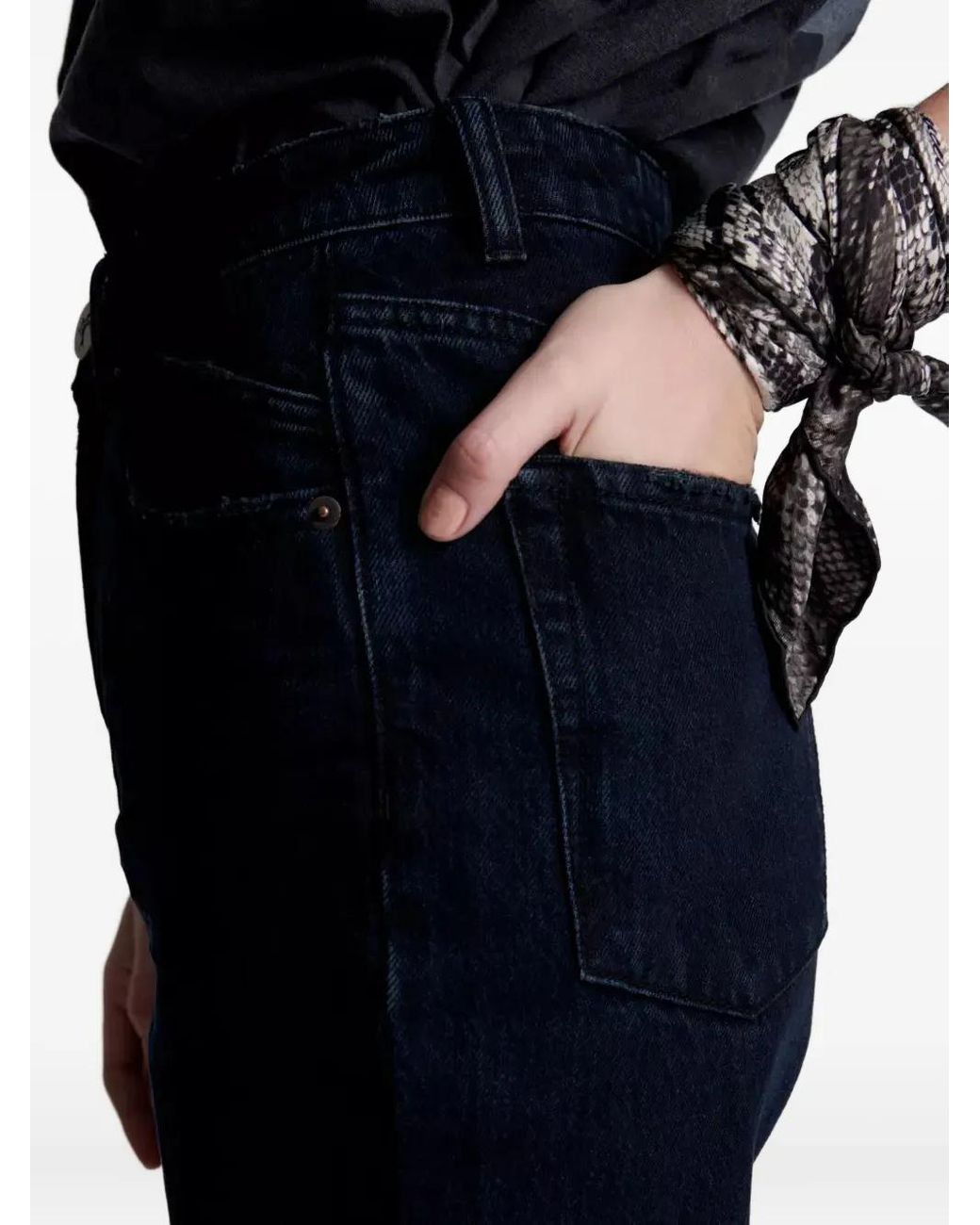 One Teaspoon Blue Legends High-Waisted Jeans