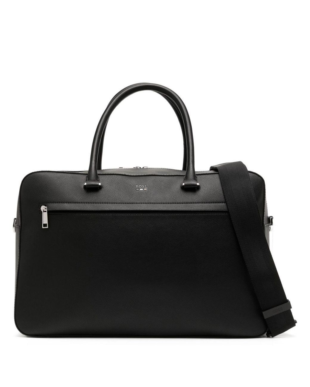 BOSS by HUGO BOSS Eco Leather Holdall in Black for Men | Lyst Canada