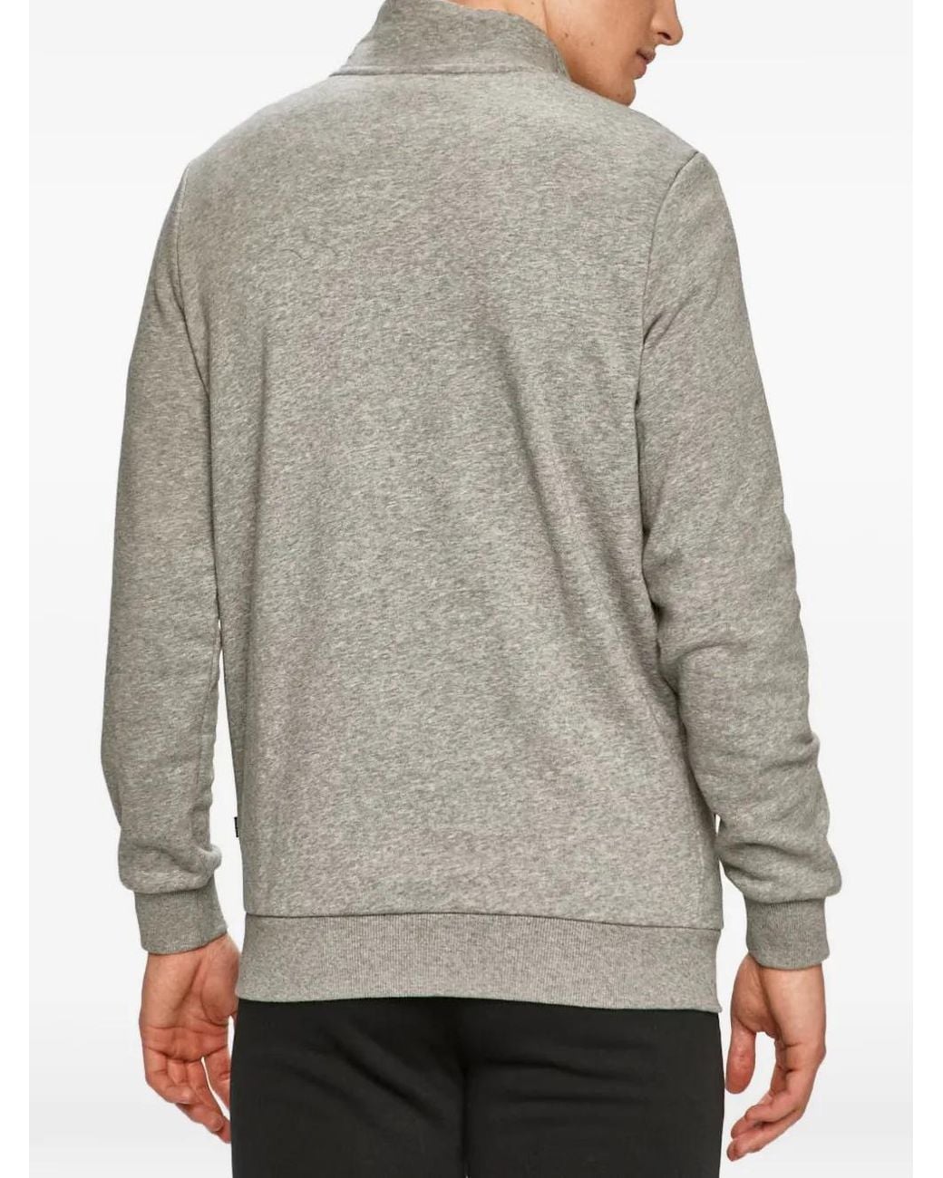 PUMA Gray Logo-Print Zip-Up Tracksuit (Set Of Two) for men