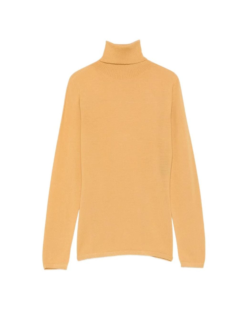 D.exterior Natural Turtleneck Sweater