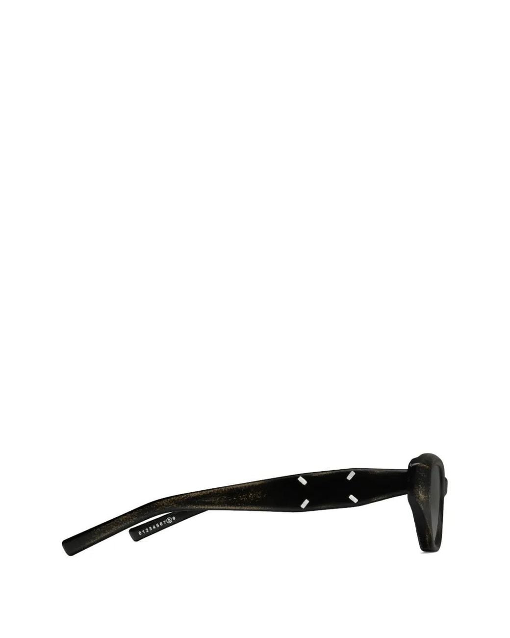 Maison Margiela Black X Gentle Monster Mm305 Leather Lbk2 Sunglasses