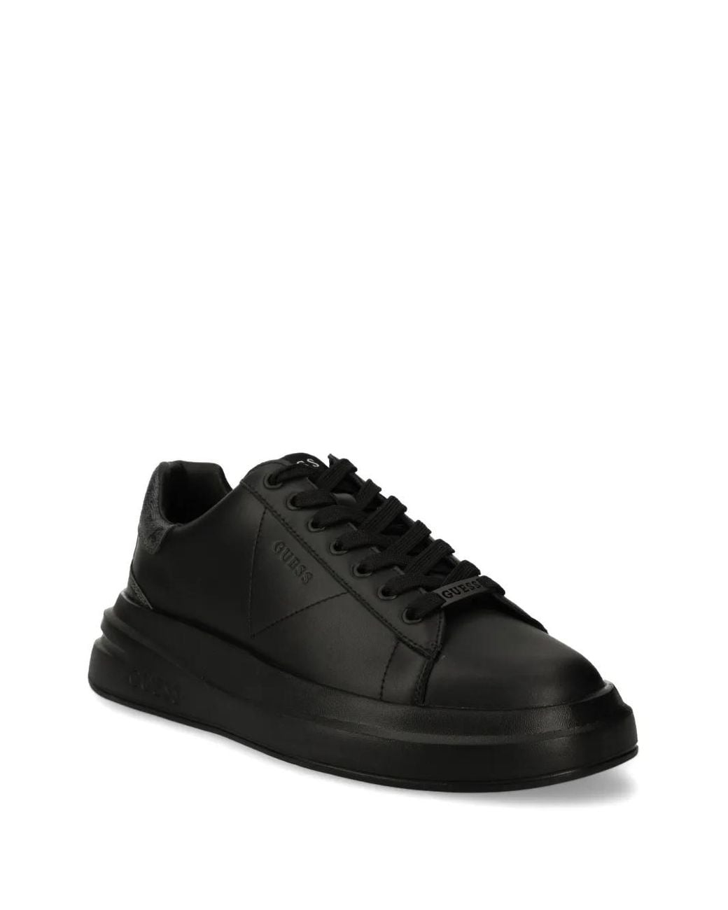 Guess Black Elba 4G Logo Sneakers for men
