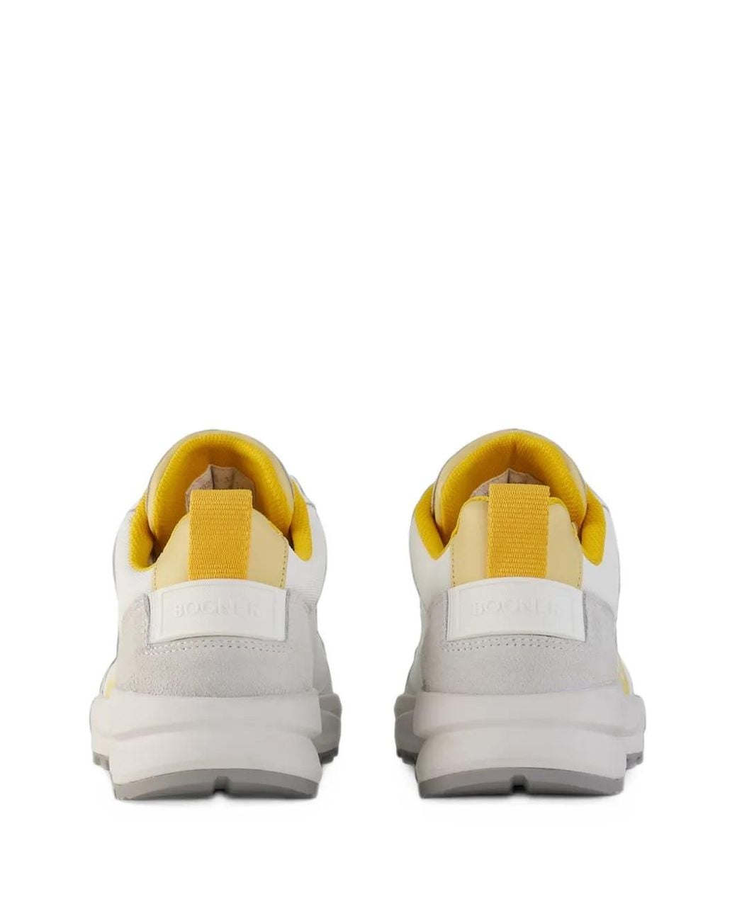 Bogner White Golf Panelled-Leather Sneakers