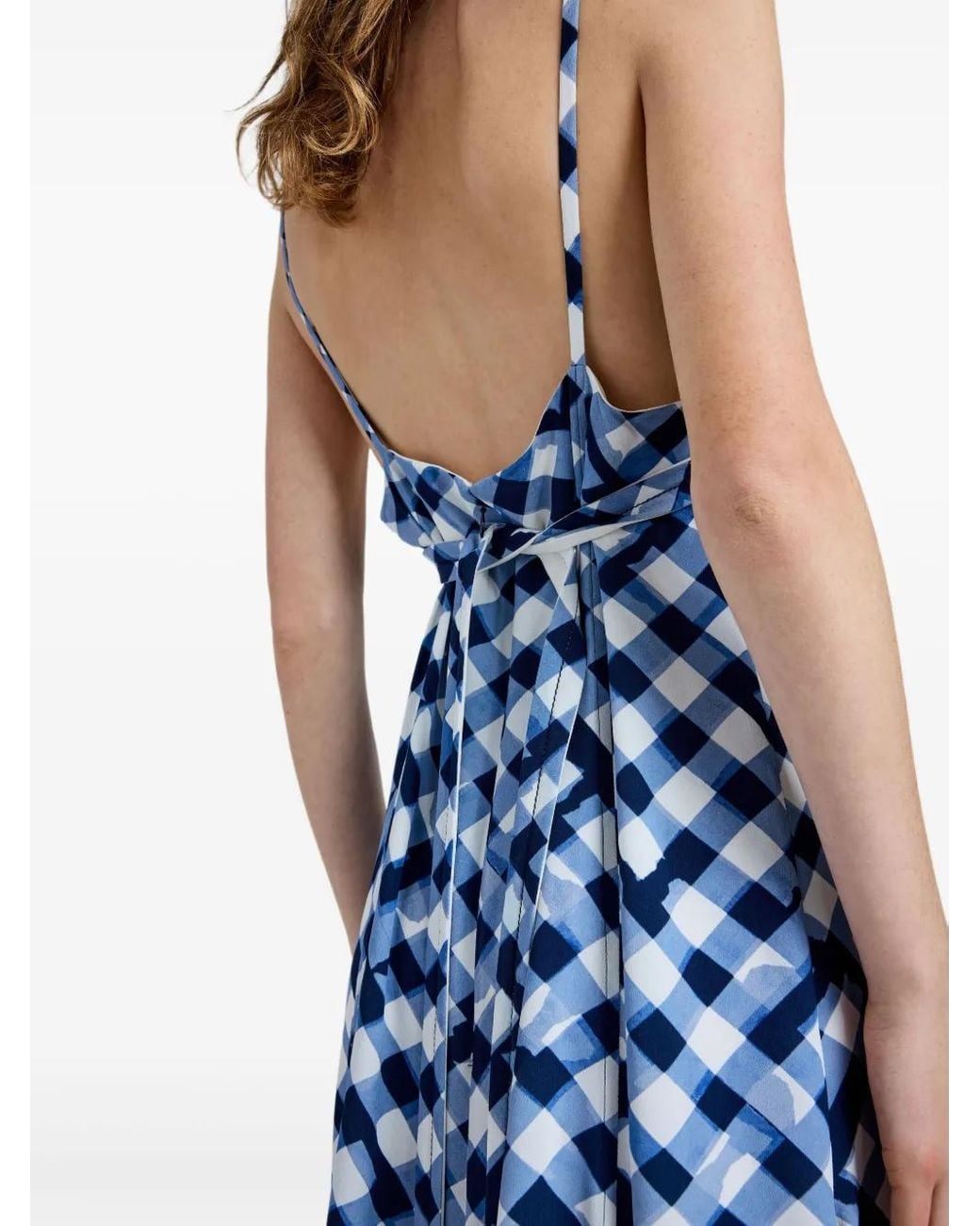 Proenza Schouler Blue June Maxi Dress