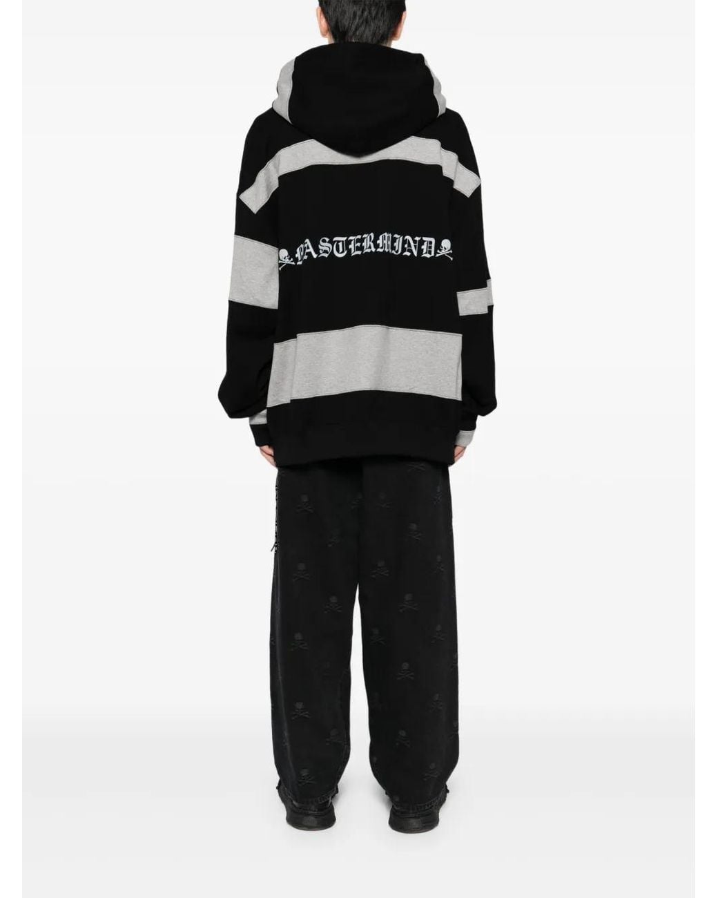 Mastermind Japan Hoodie Met Logoprint in het Black voor heren