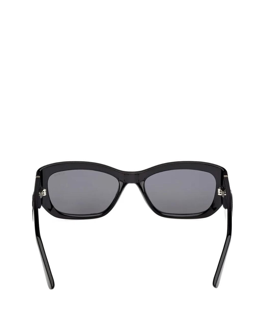 GUESS EYEWEAR Gray Rectangle-Frame Logo-Plaque Sunglasses