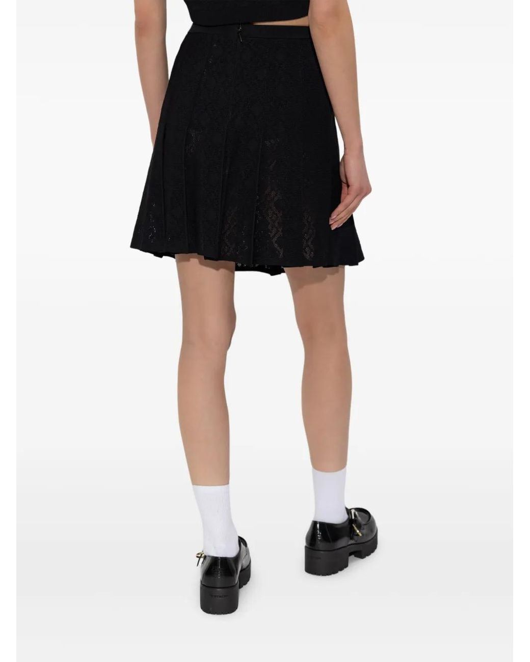 Plissé falda Givenchy de color Black