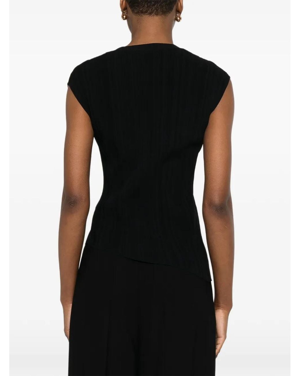 Joseph Black Kenit Asymmetric-Hem Top