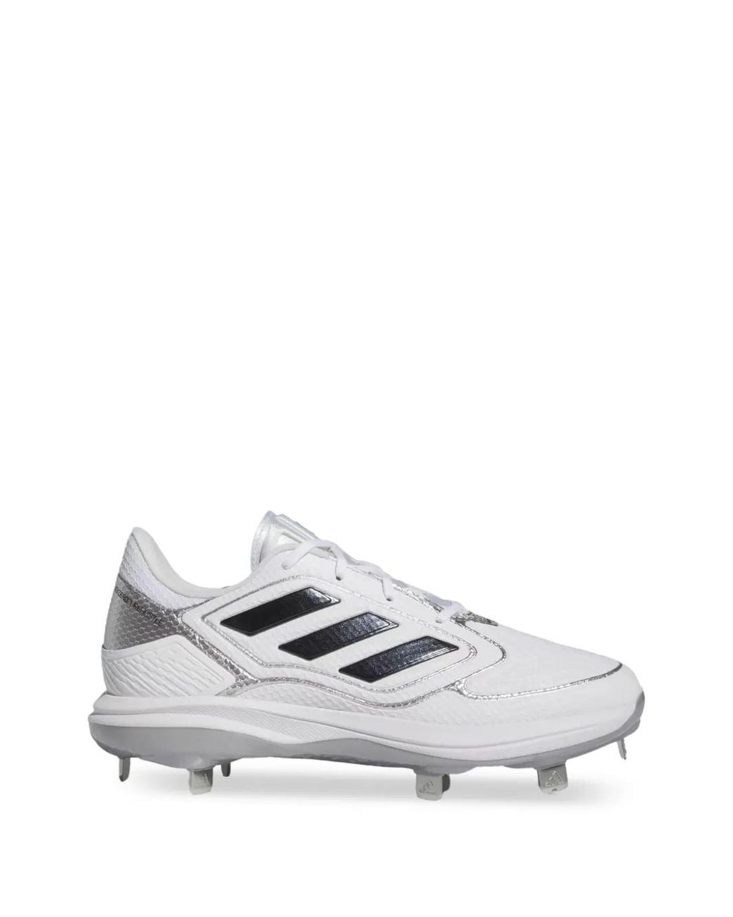 Adidas White Adizero Purehustle 3 Cleats