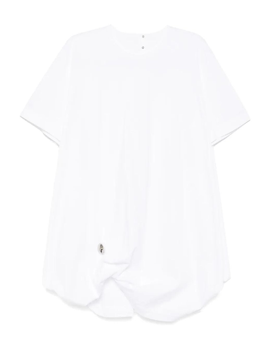 JNBY White Drawstring-Hem Dress