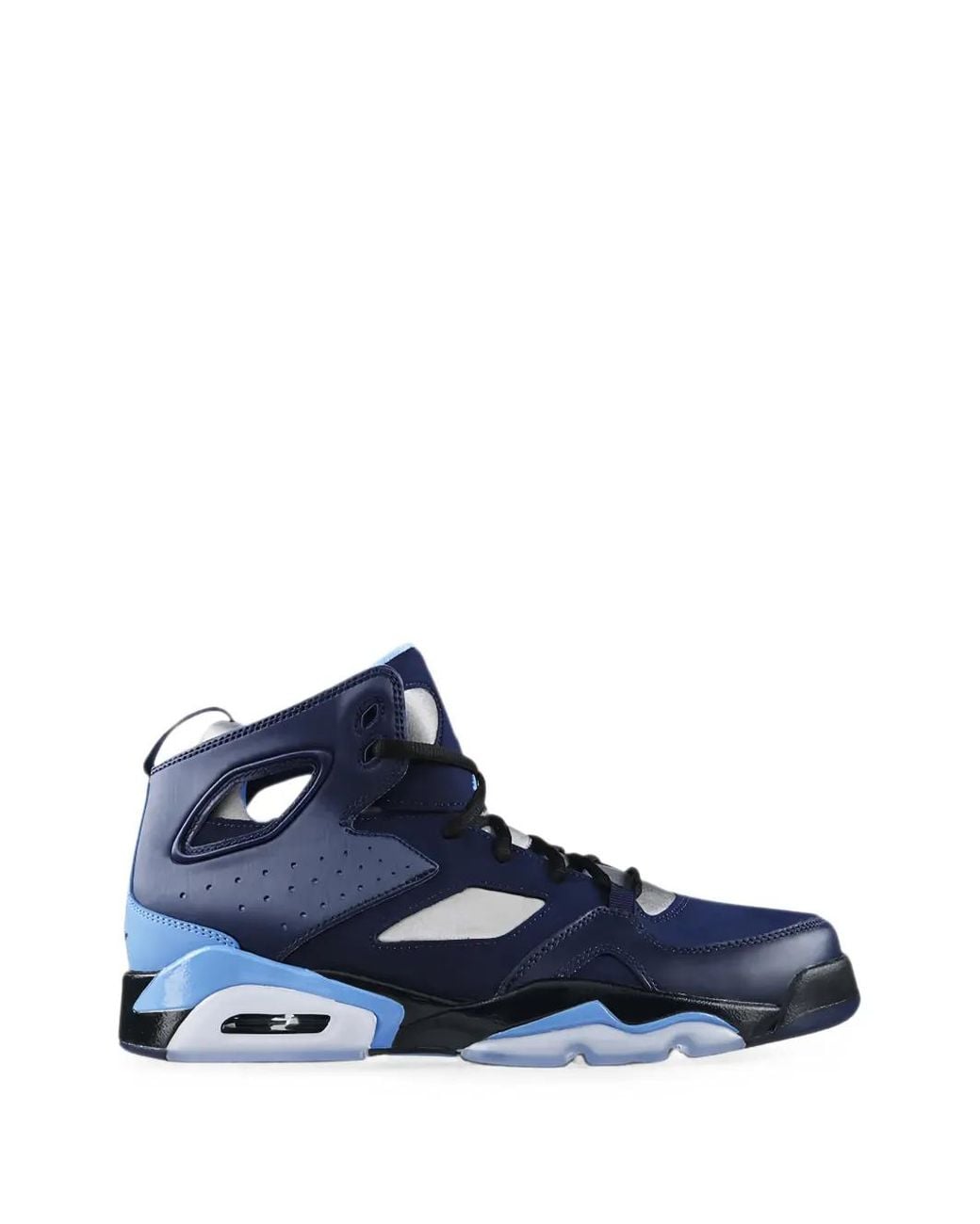 Nike Blue Flight Club 91 High-Top Sneakers for men