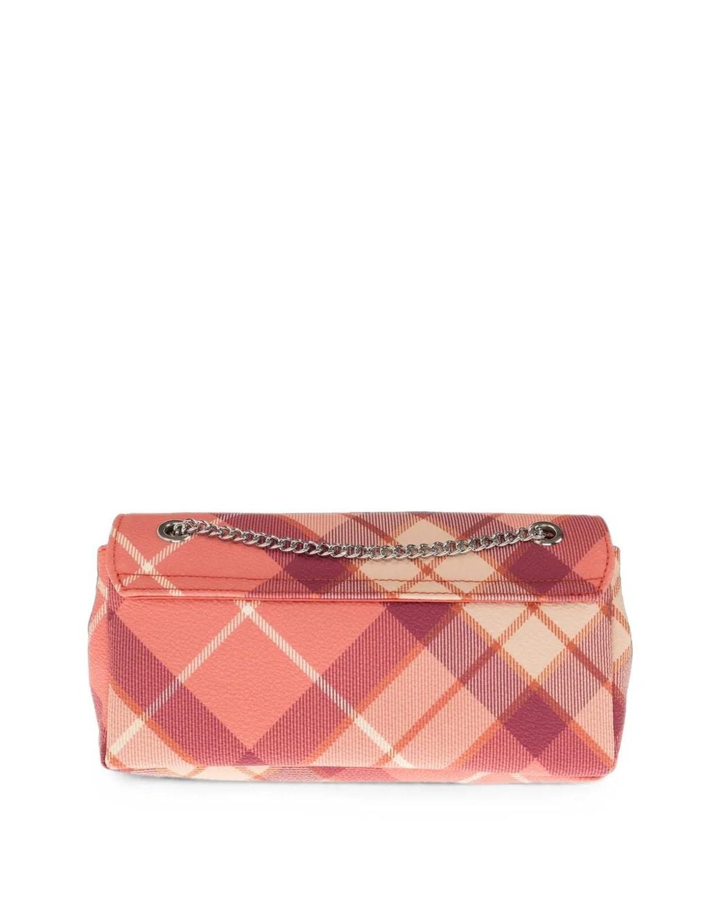 Vivienne Westwood Pink Orb Plaid Mini Bag