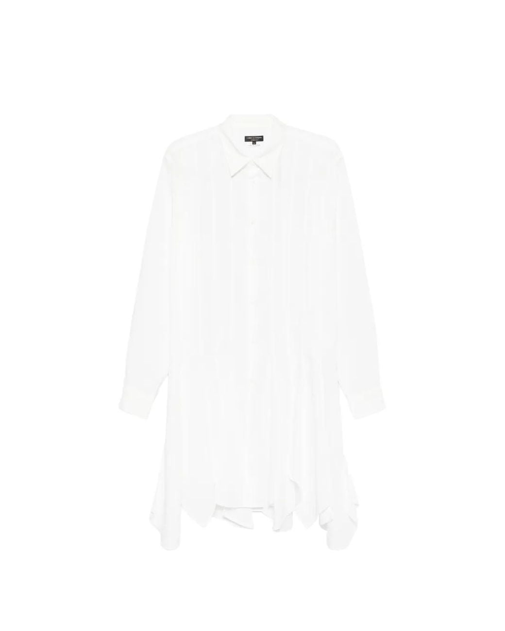 Comme des Garçons White Panelled Shirt for men