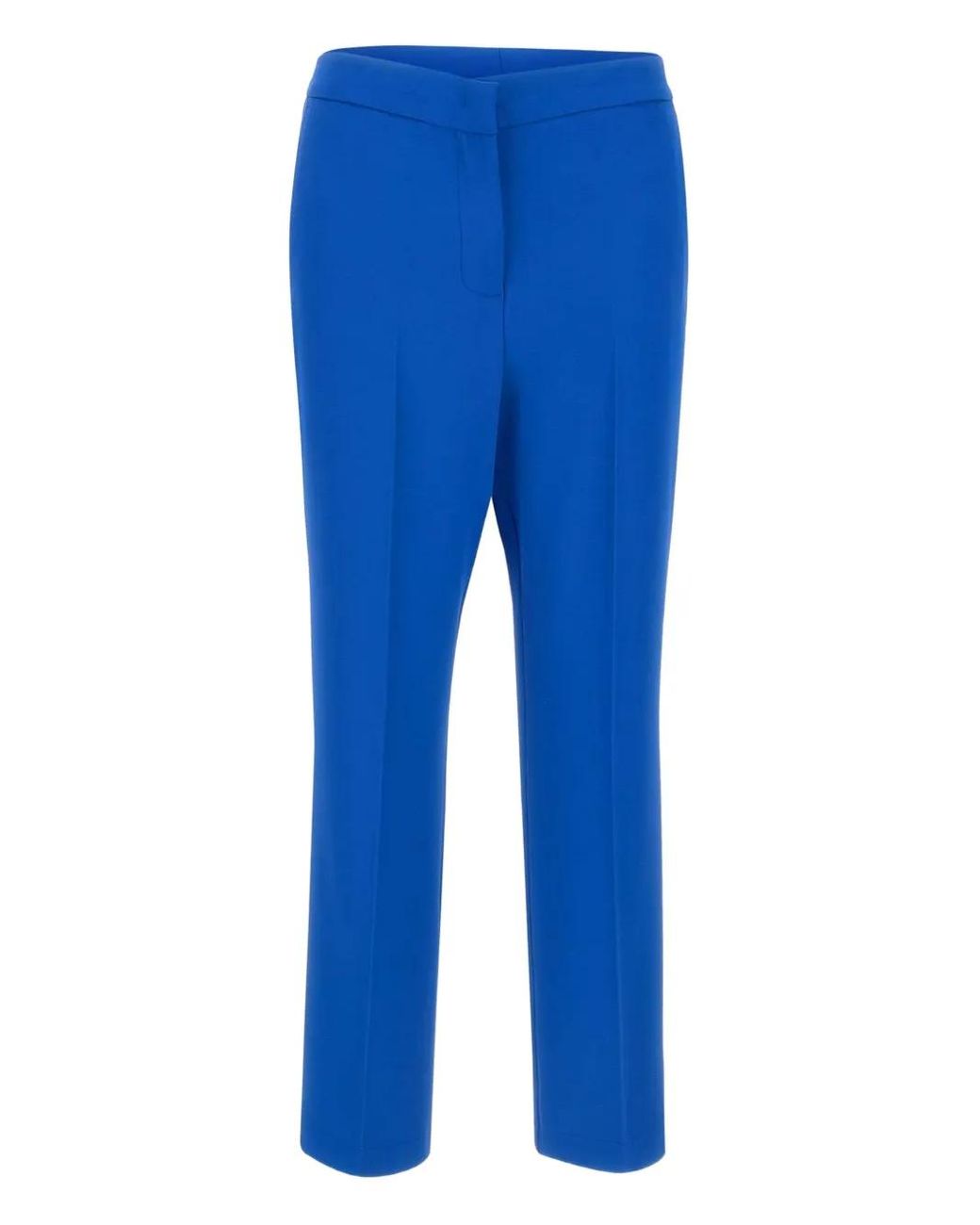 Kaos Blue Straight-Leg Trousers