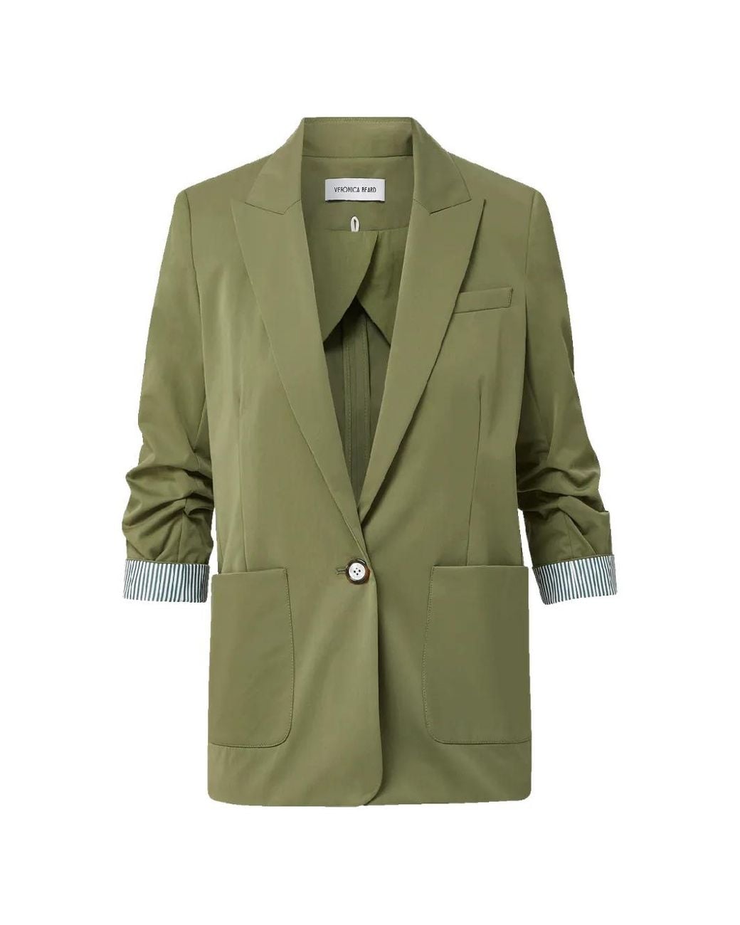 Veronica Beard Green Mcallin Dickey Jacket