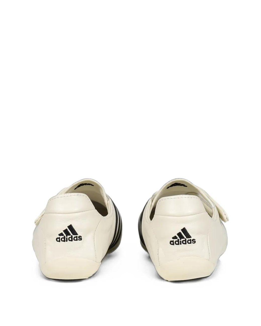 Adidas Originals White Yoga Vario Slip-On Sneakers for men