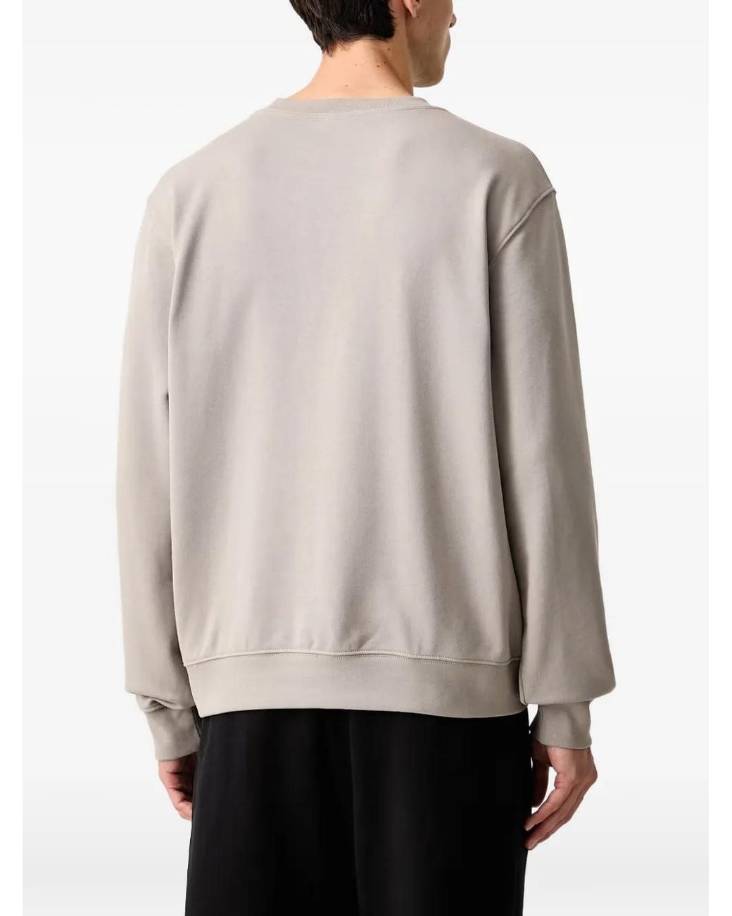 The North Face Gray Tnf Essential-Terry Simple Dome Relaxed Sweatshirt for men