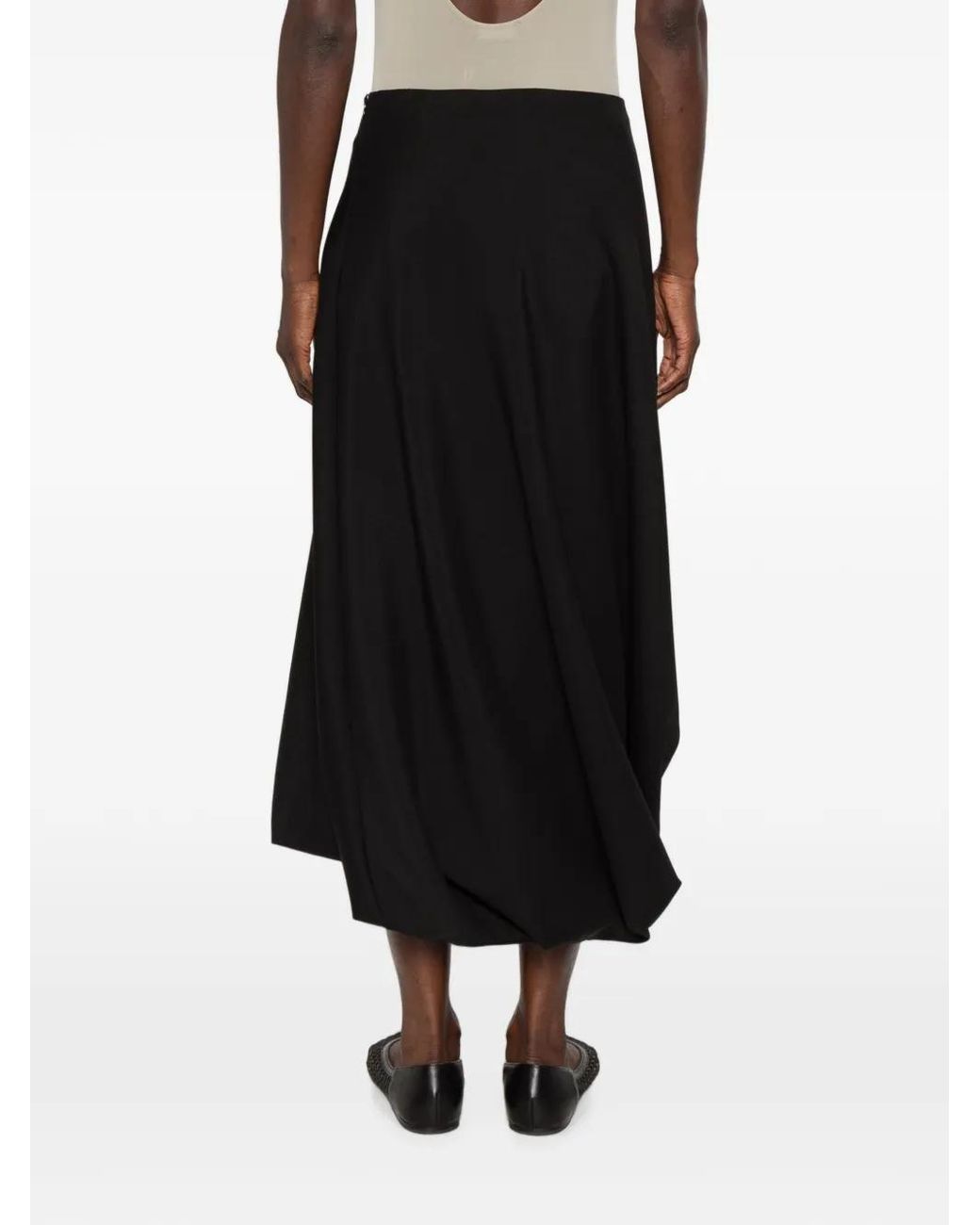 Rohe Black Twisted Skirt