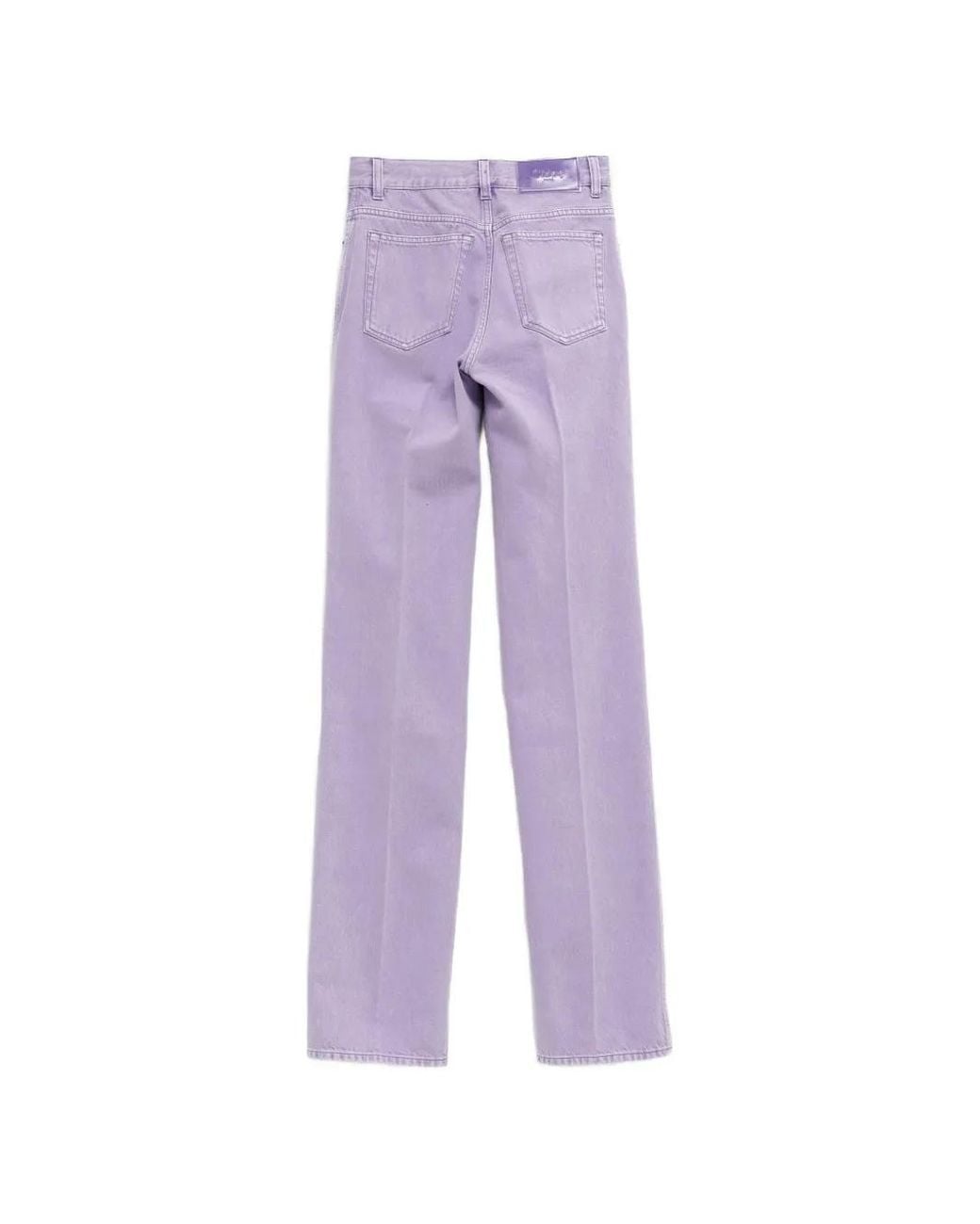Chloé Purple Straight Denim Jeans