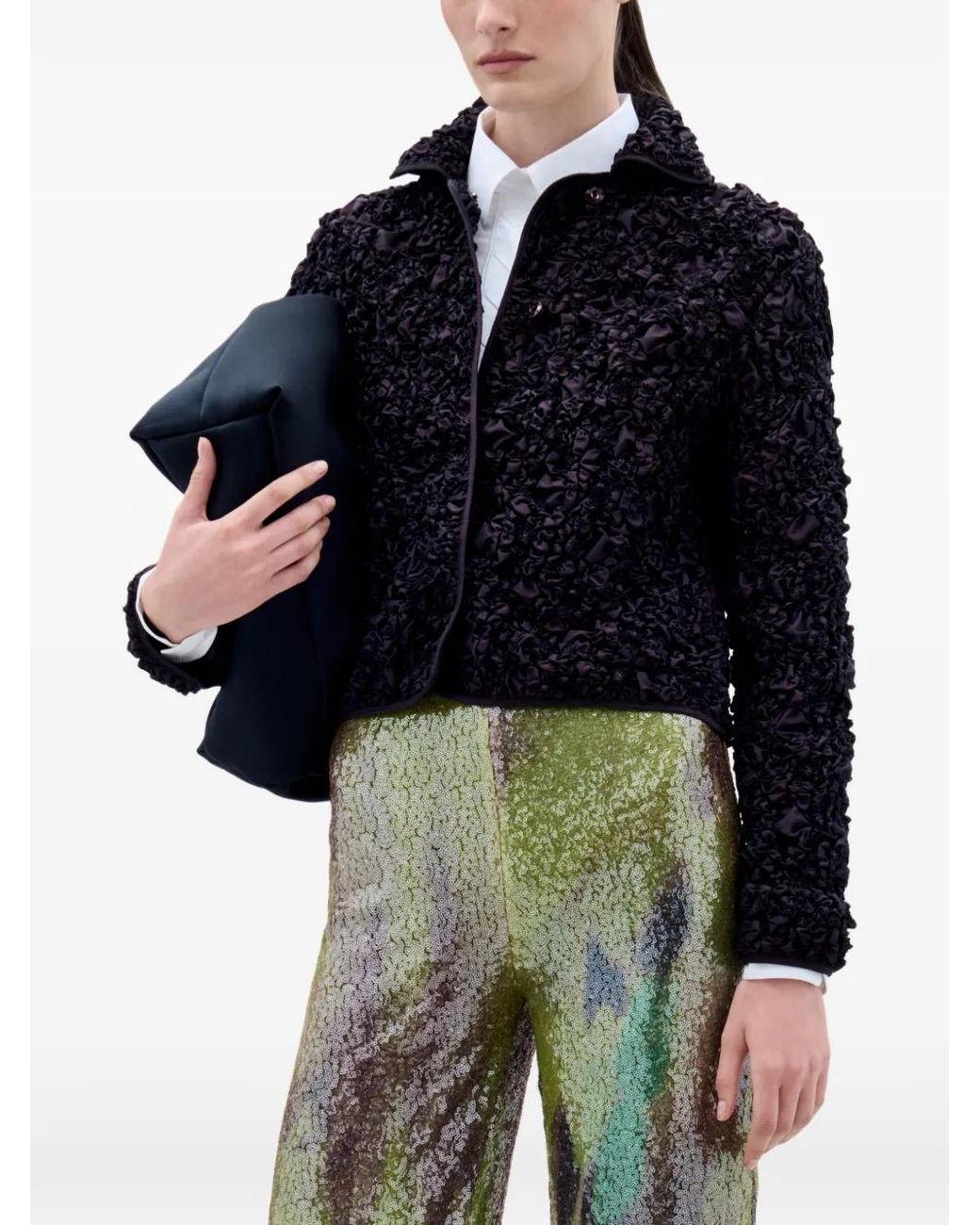 Silvia Tcherassi Black Jamari Jacket