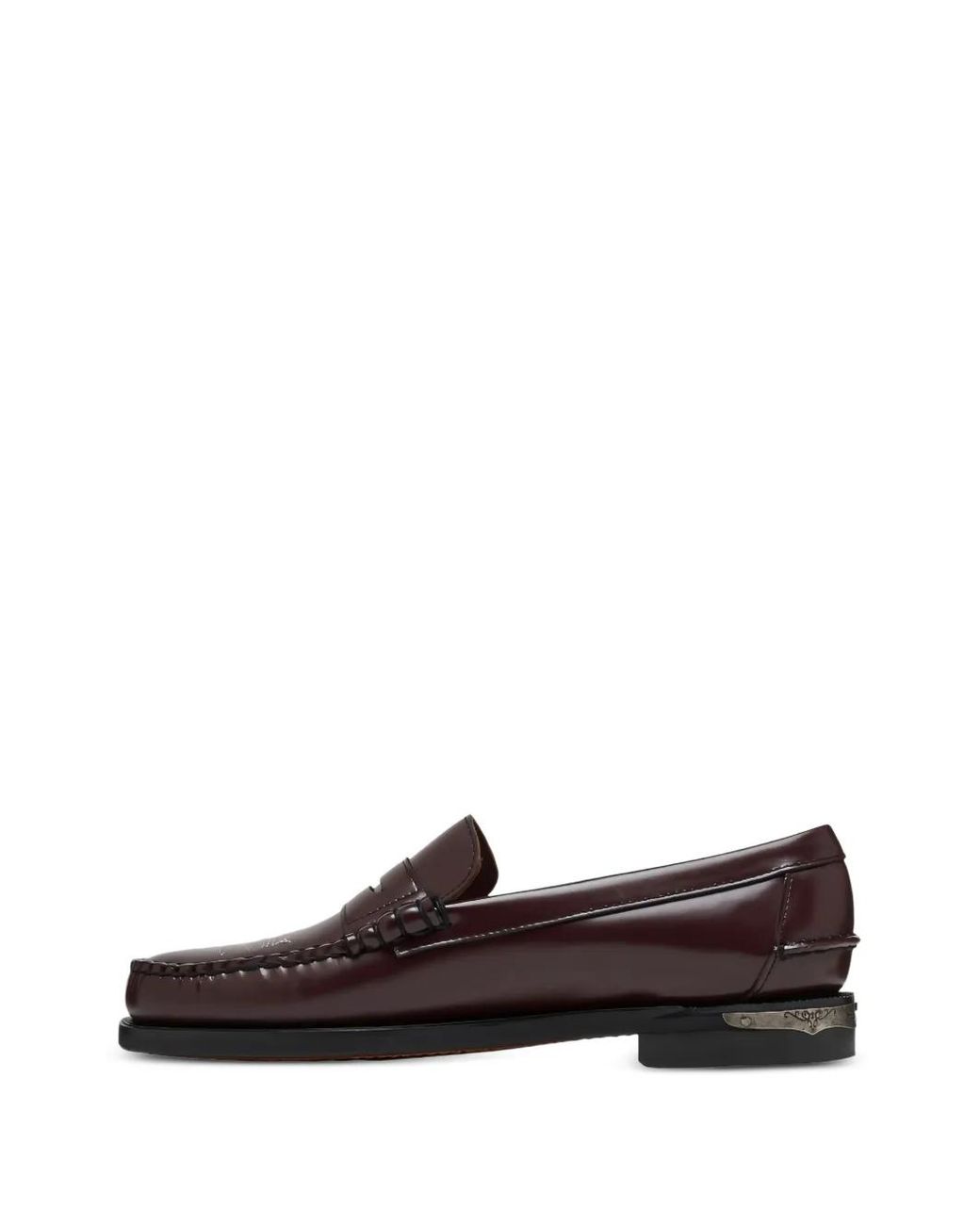 Sebago Brown Dan El Paso Embroidered Loafers