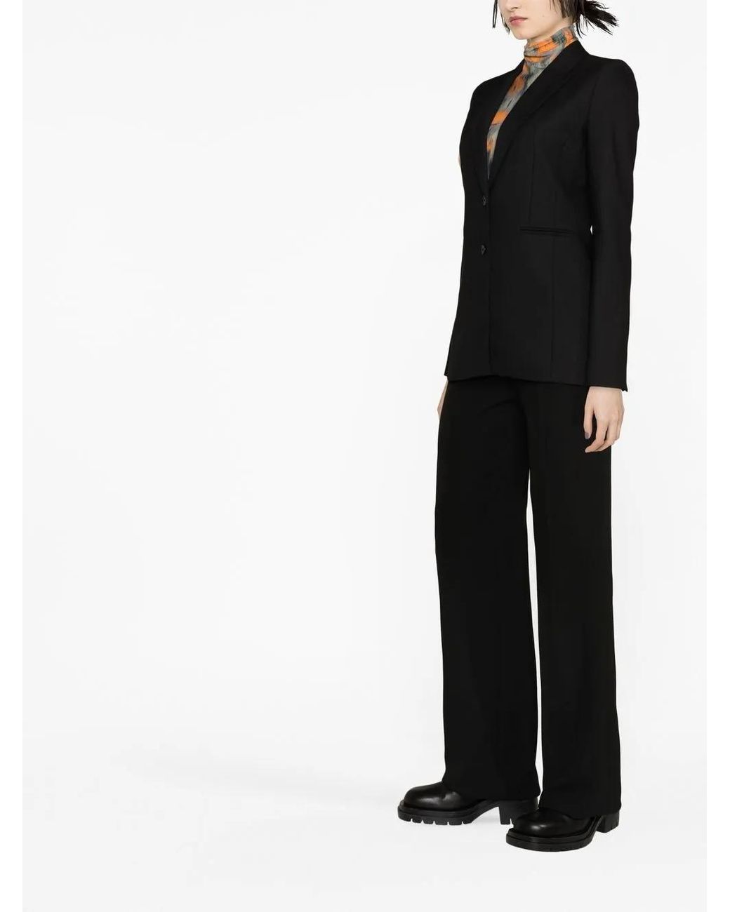 Off-White c/o Virgil Abloh Black Tailored Single-breasted Blazer