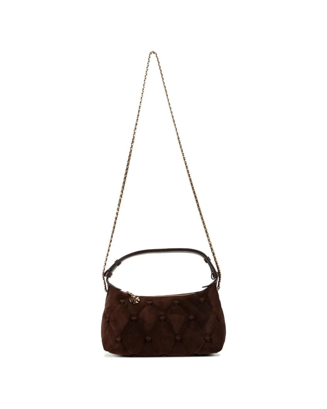 Tory Burch White Bunny Knot Shoulder Bag