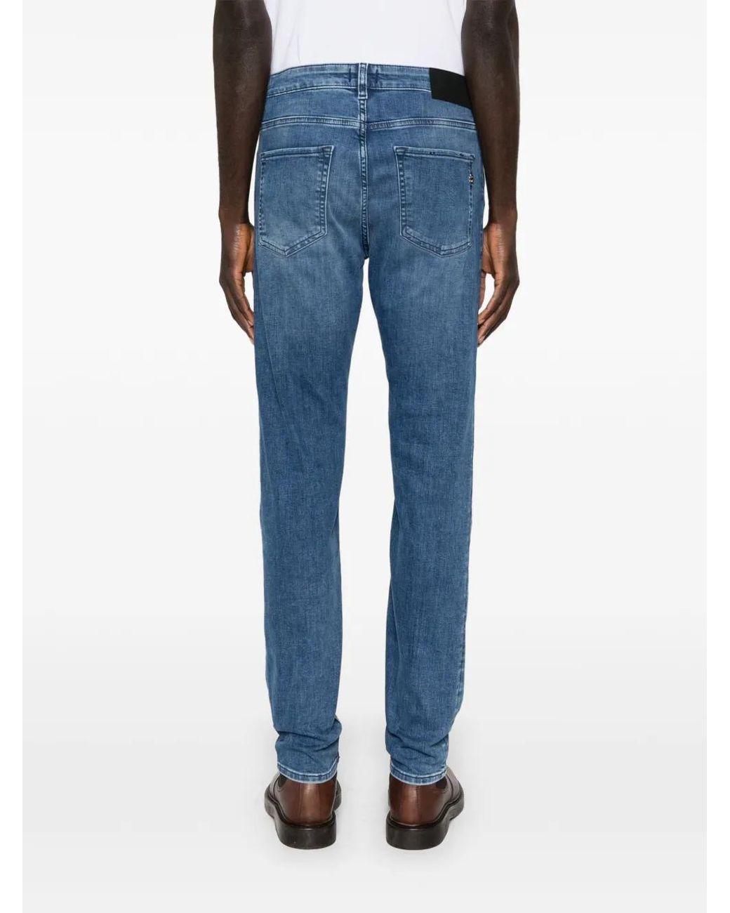 Boss Blue Zip Jeans for men