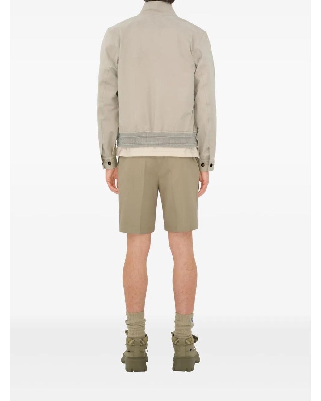 Bermudas Chino Burberry de hombre de color Natural