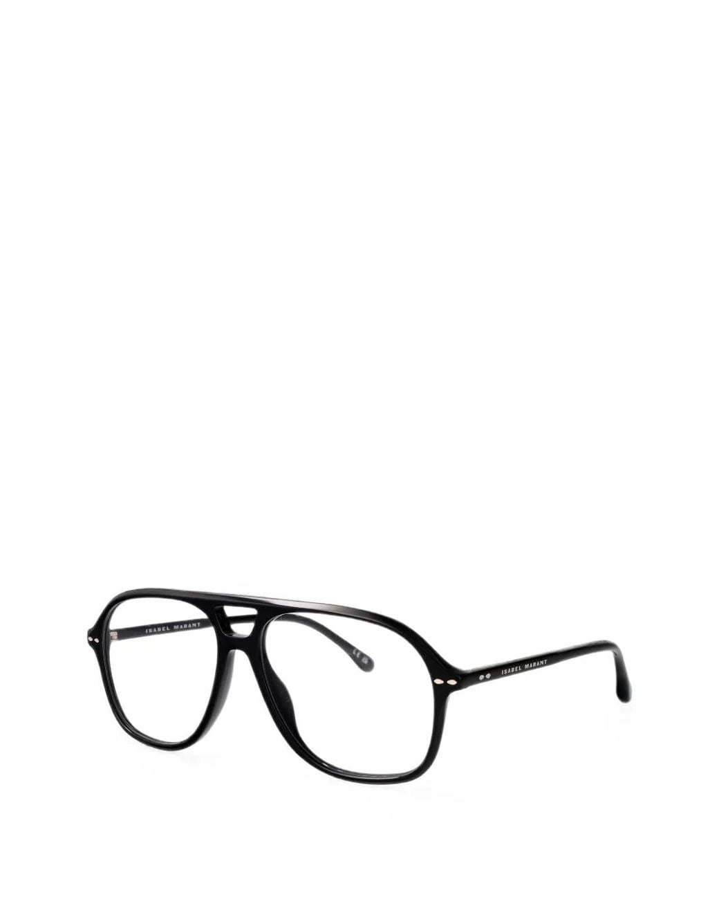Isabel Marant Black Lunettes De Vue À Monture Pilote