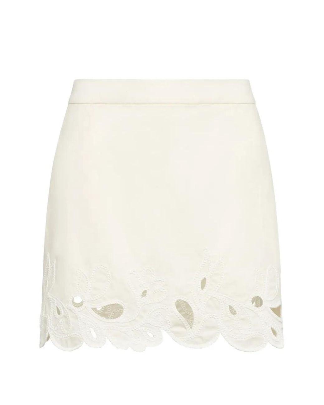 Cinq À Sept White Jupe-Short Bonnie À Motif Cachemire Floral