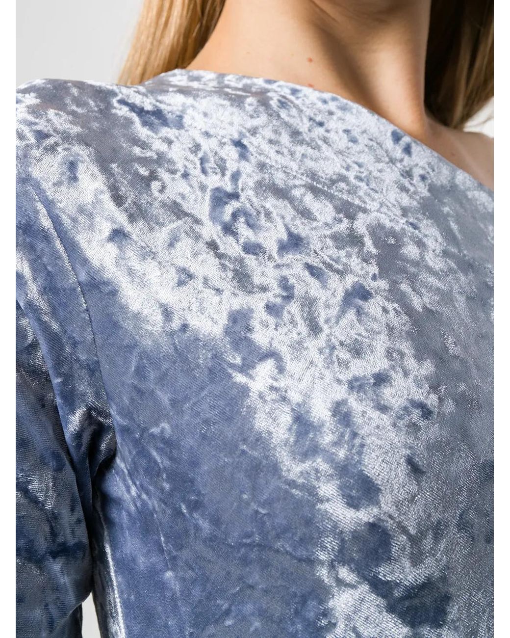 Ssheena Blue Waria Evening Dress