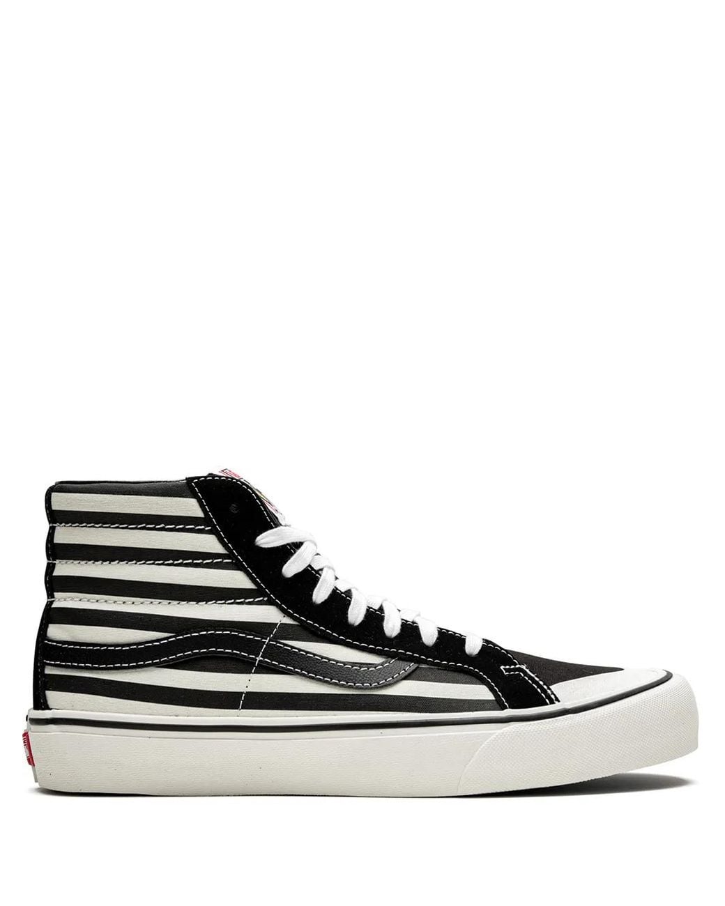 Vans Black Sk8-Hi 138 Sf "Stripes" Sneakers for men