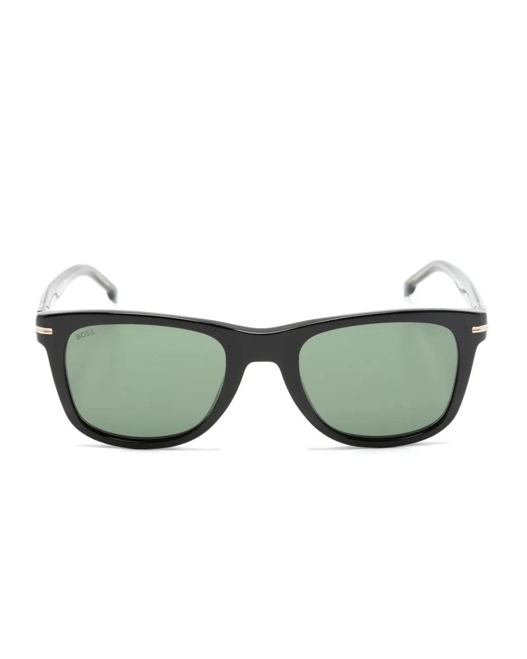 Boss Green Square-Frame Tinted Sunglasses for men