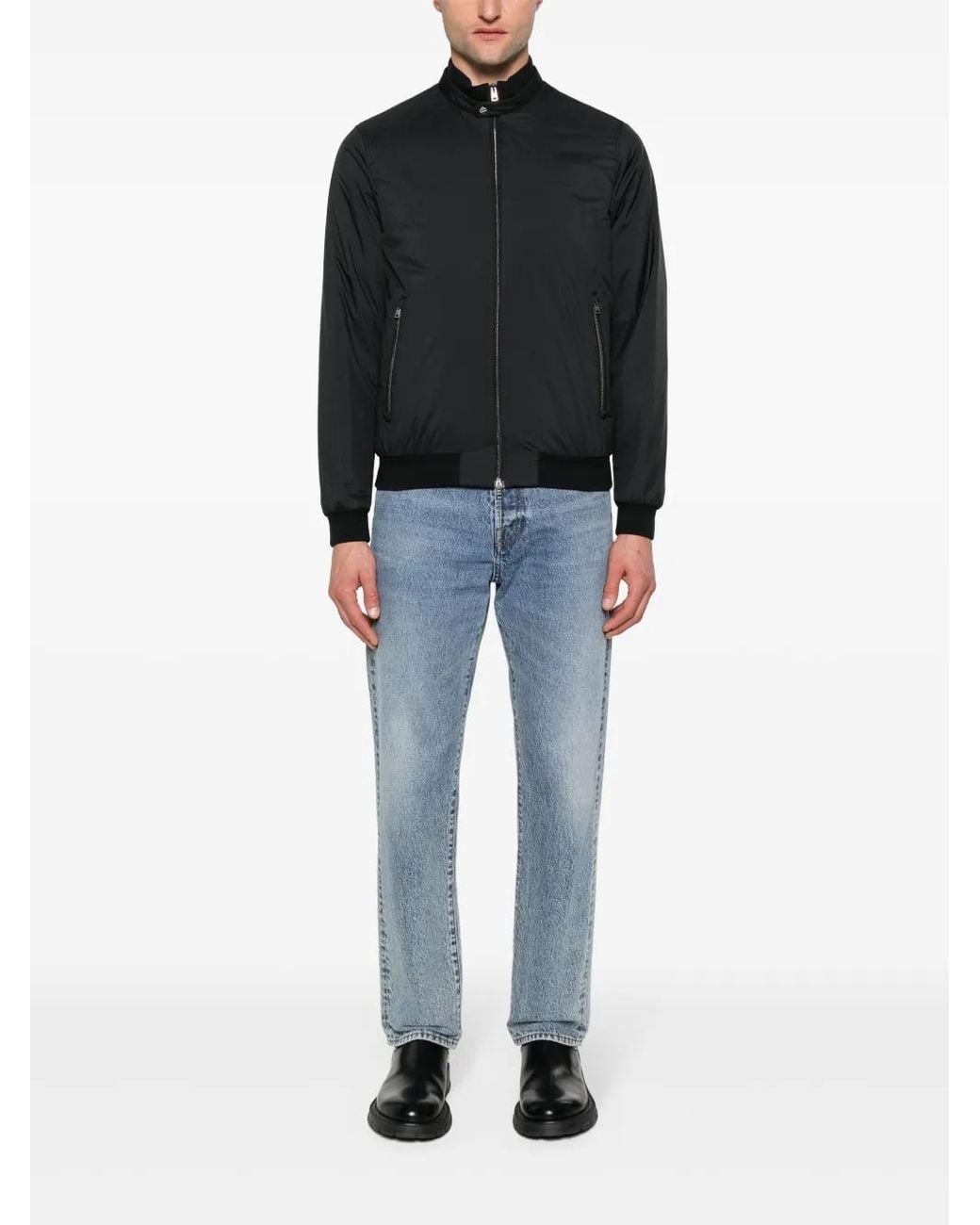 Herno Black Coats for men