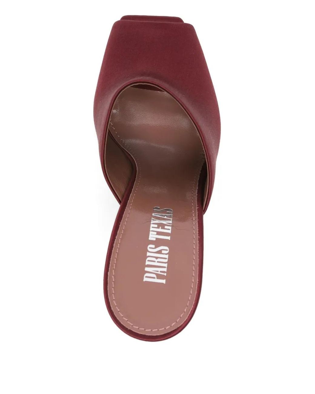 Paris Texas Purple Rosie Heeled Mules
