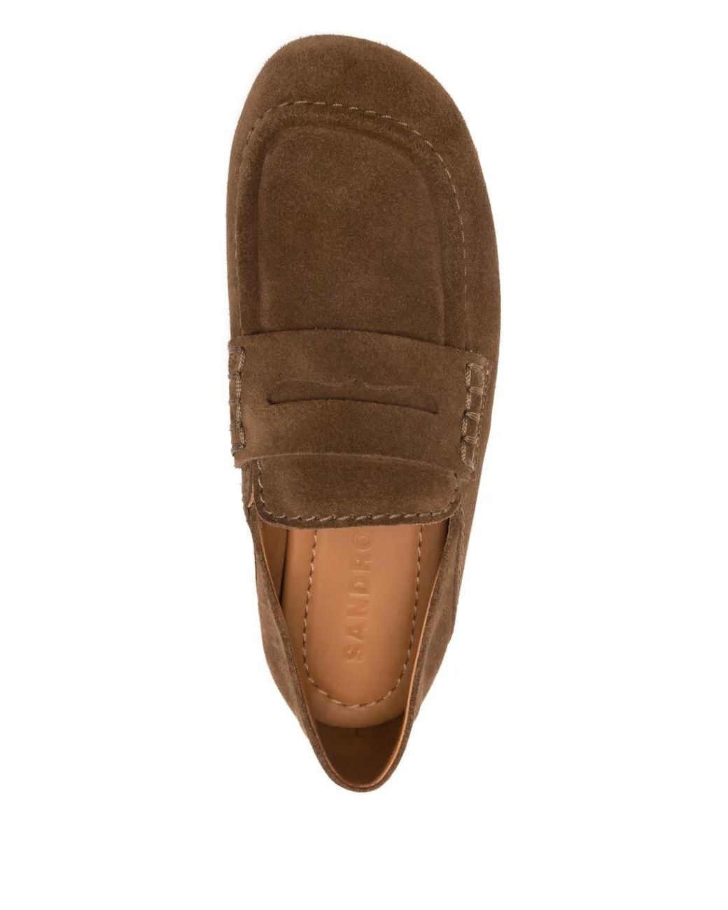 Sandro Brown Suede Loafers