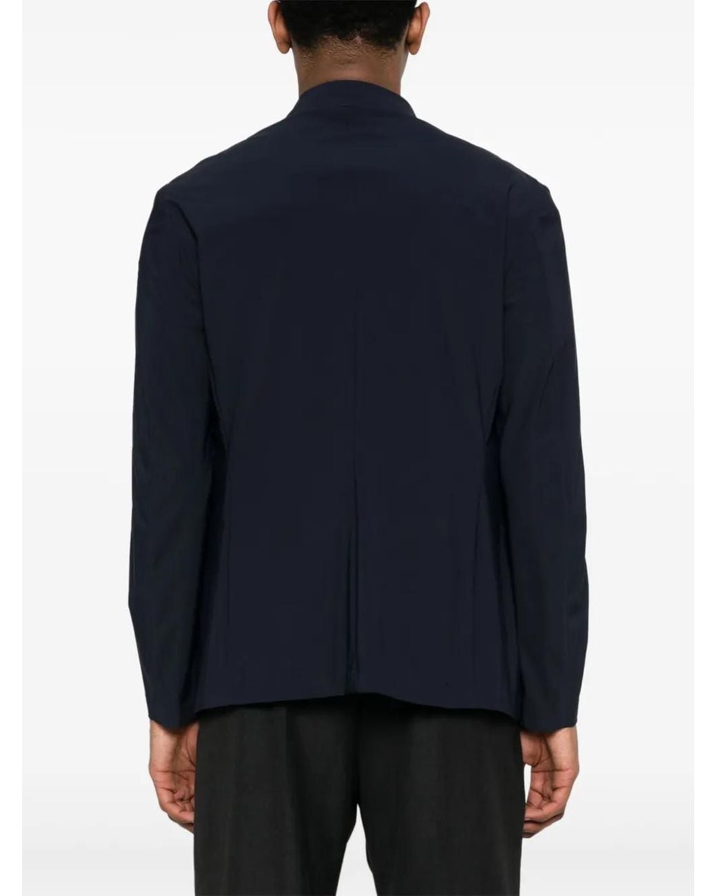 Eraldo Blue Single-Breasted Blazer for men