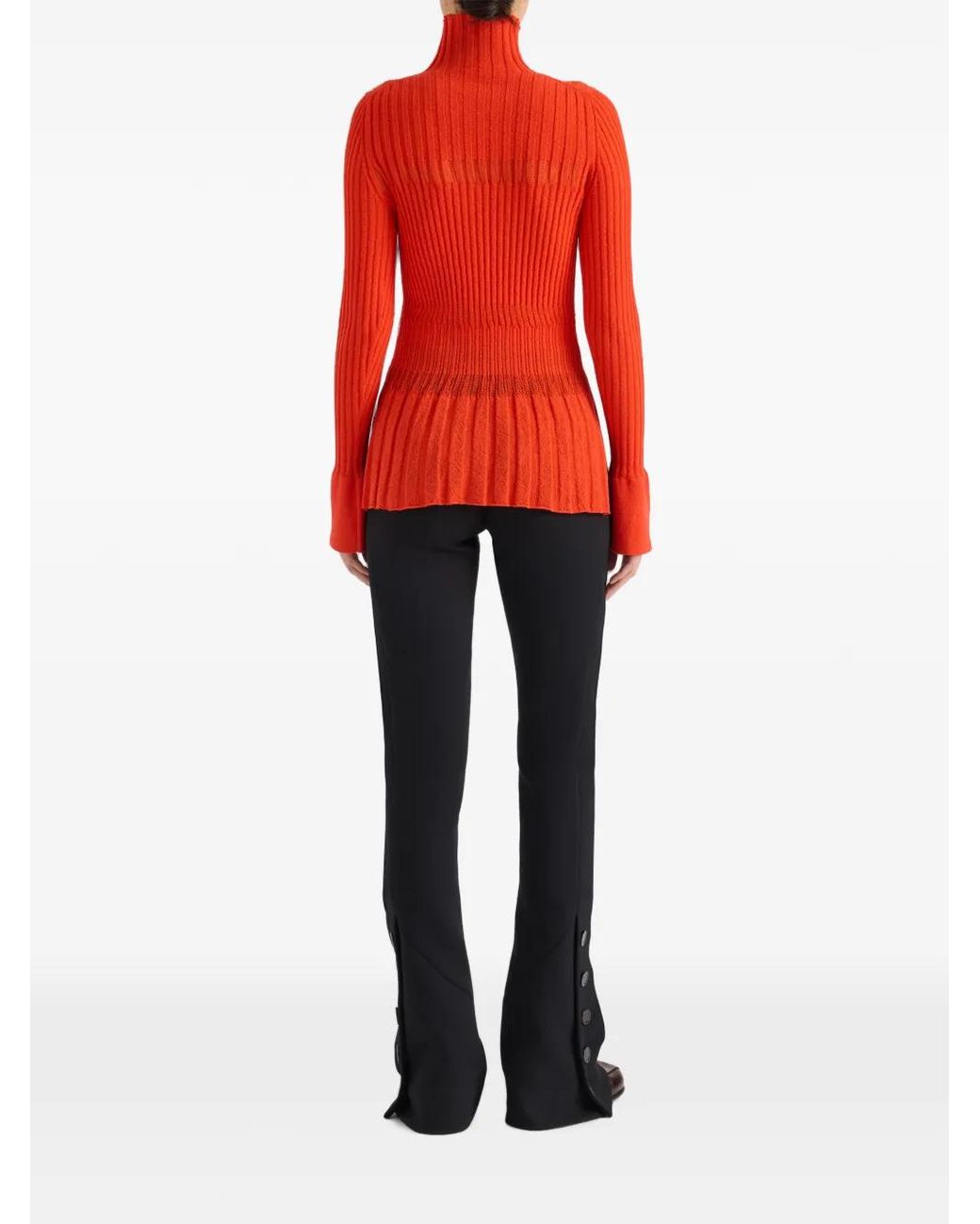 Proenza Schouler Red Rosario Top