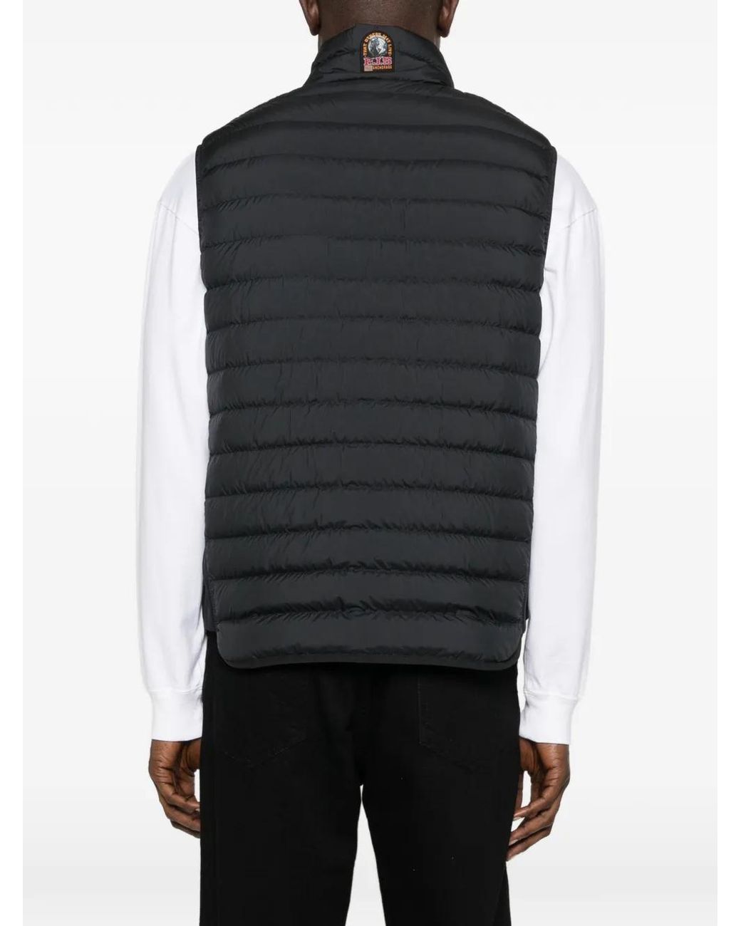 Parajumpers Black Puffer Gilet for men