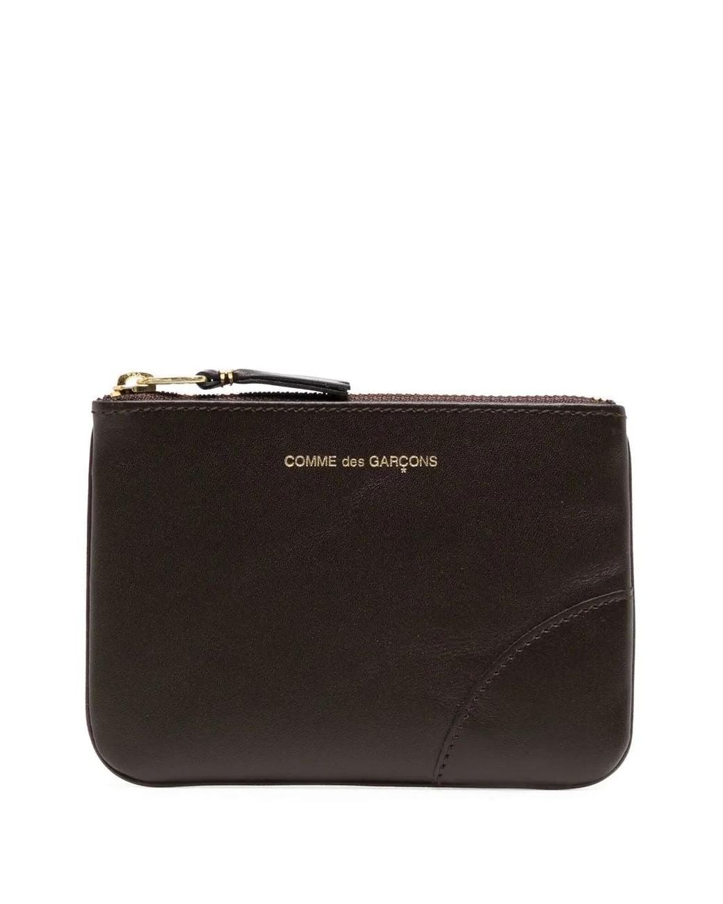 Comme des Garçons Black Leather Zip Wallet