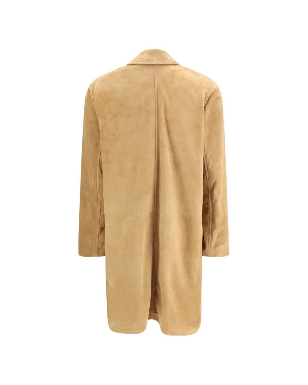 S.w.o.r.d 6.6.44 Metallic Button Suede Coat