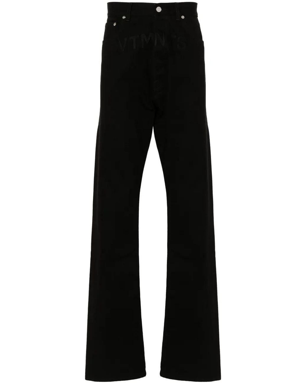 VTMNTS Straight Jeans in het Black voor heren