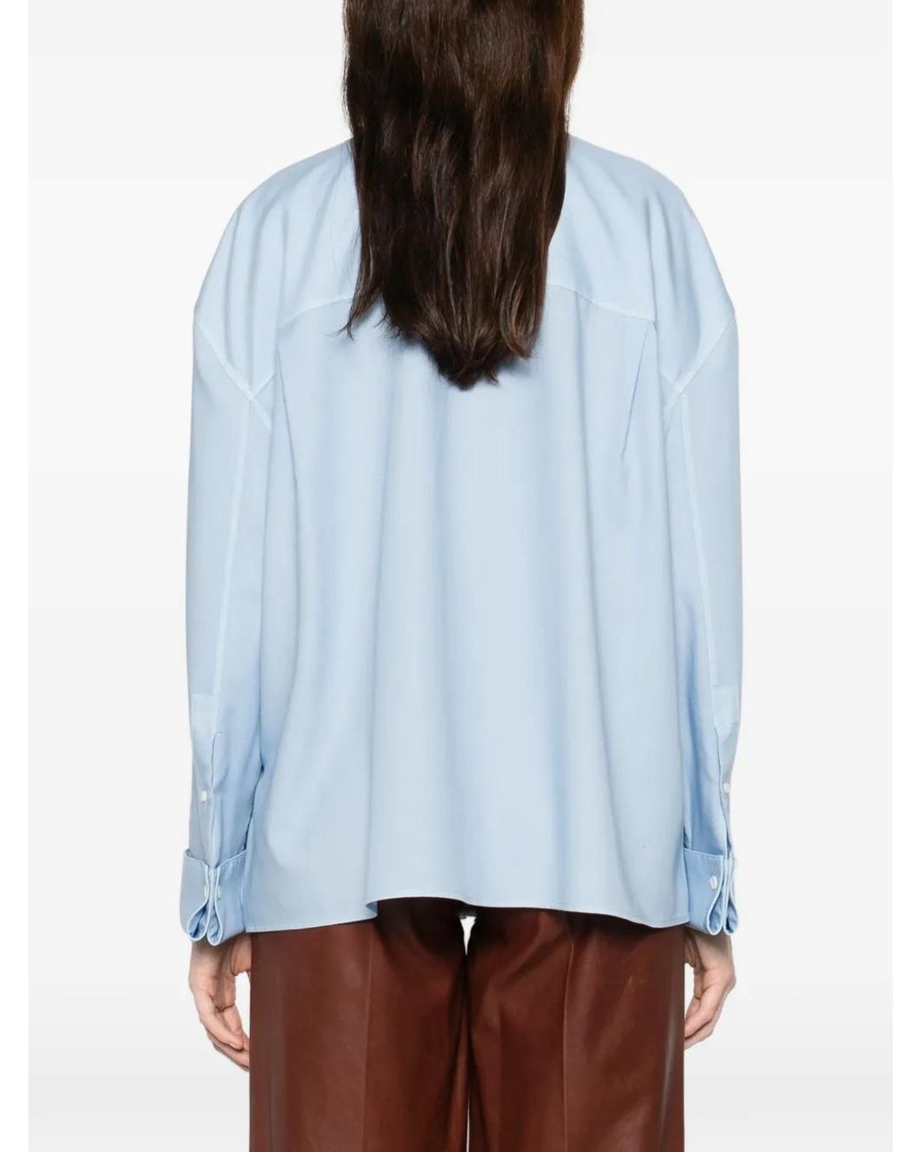 Loewe Blue Buttoned Shirt
