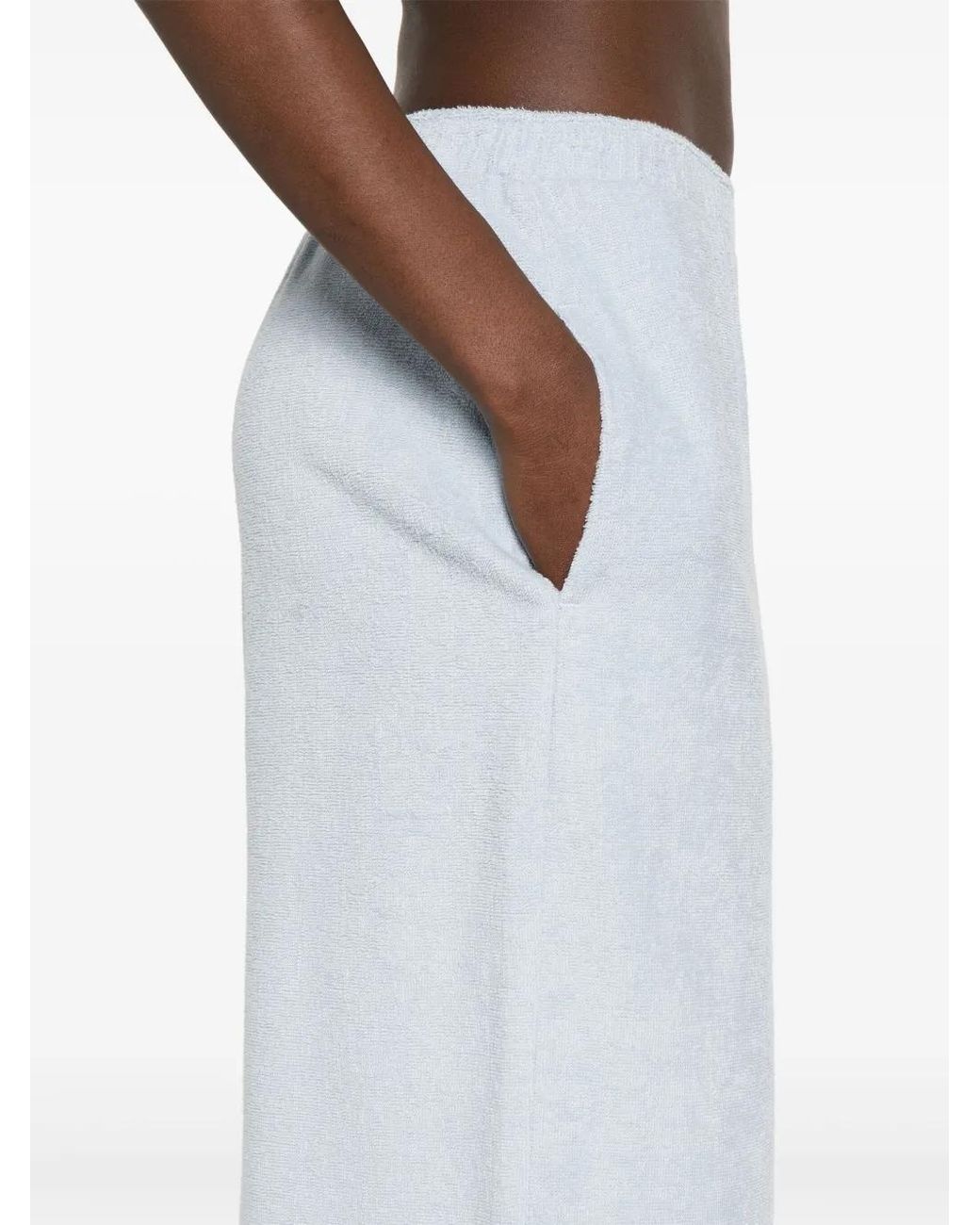 A.M.G White Cotton Trousers